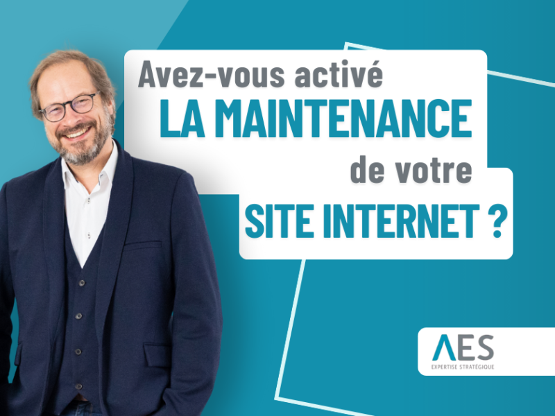 Maintenance site internet marketing AES Soignies Mons