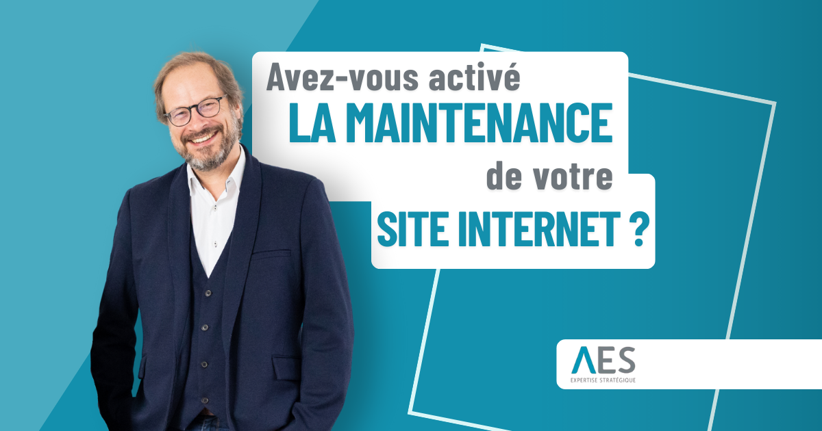 Maintenance site internet marketing AES Soignies Mons